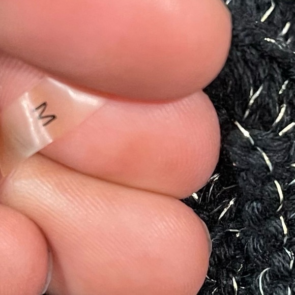 SOFT SURROUNDINGS Metallic Gold Sweater Dress M - Picture 6 of 7